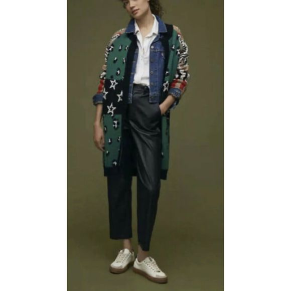 New Anthropologie Vilagallo Starry Leopard Small In Size